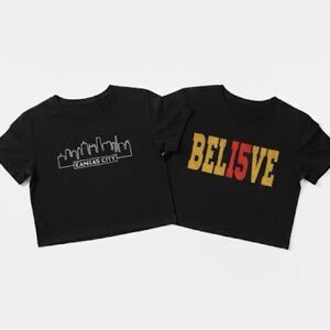 KC Cropped T-shirts
